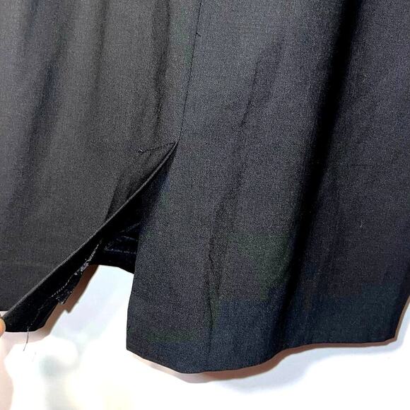 Banana Republic Womens 2 Virgin Wool Sheath Stretch Lined Dark Academia Midi - Picture 4 of 9